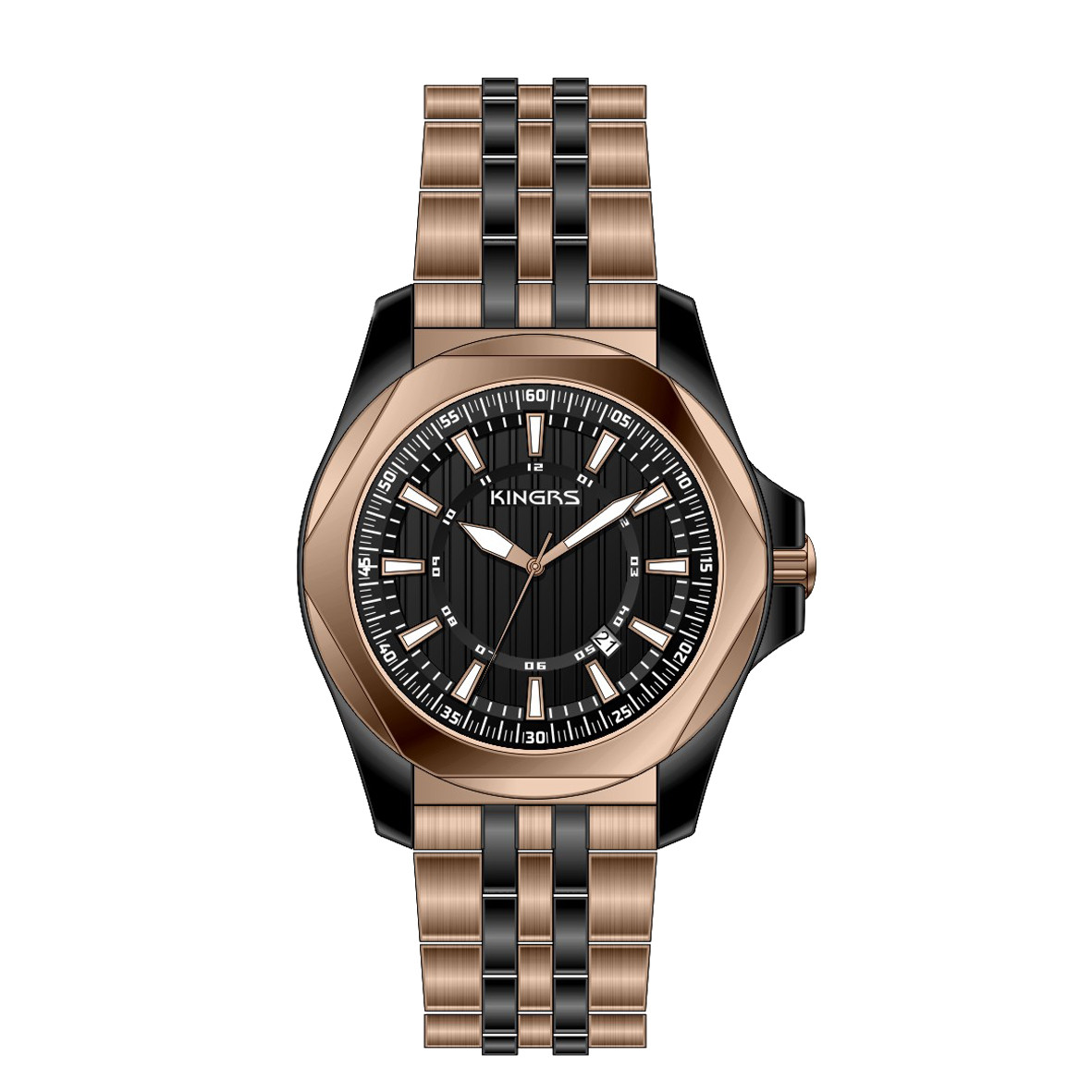 43.0 mm Men's Luxury wrist stainless steel watches for ladies , quartz casual t watches