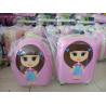 Buy cheap hot sale lovely kids trolley luggage bag suitcases in baigou baoding hebei China from wholesalers