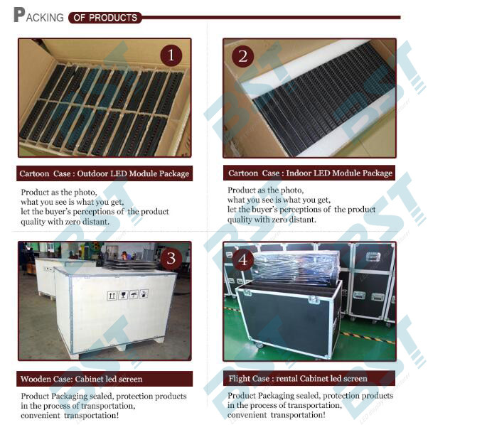 6500nits P6.25 RGB Waterproof Outdoor Rental Led Display with 500 x 500mm Cabinet