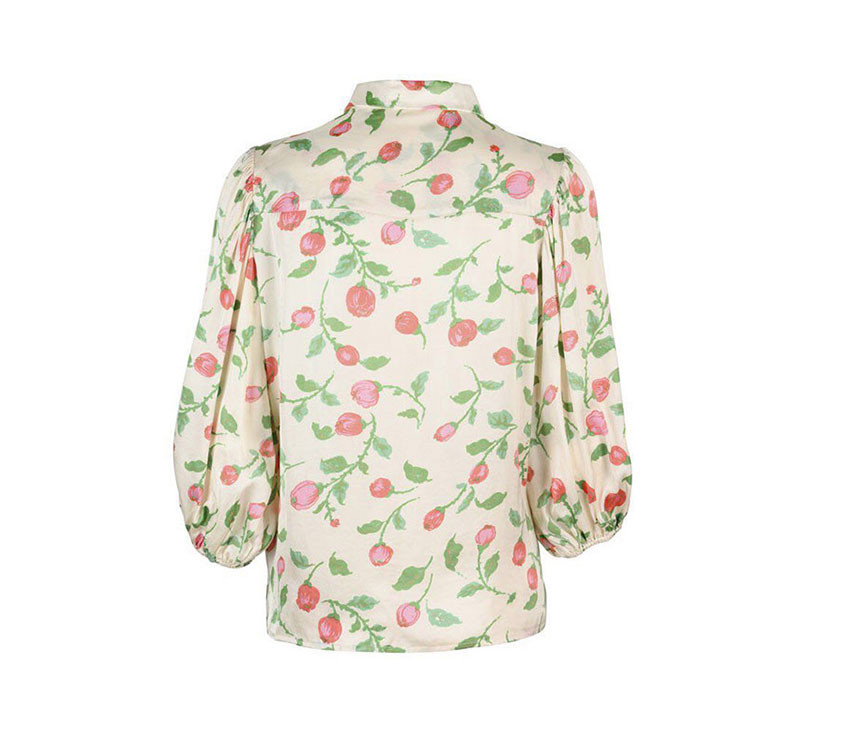 floral printed 46 Rayon Womens Viscose Blouses