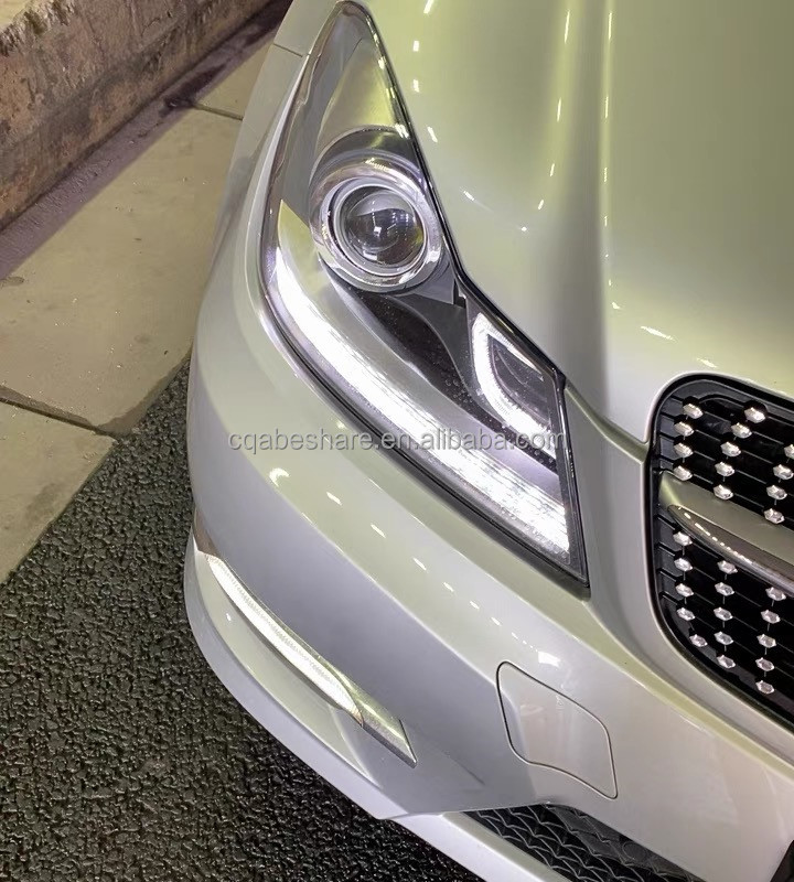 LED Daytime Running Headlights for Benz W204 2010 C180 C200 C260 C300 100% Tested