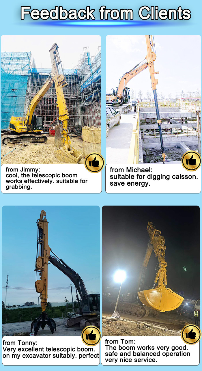 Excavator Telescopic Boom Telescopic Arm for Construction Work