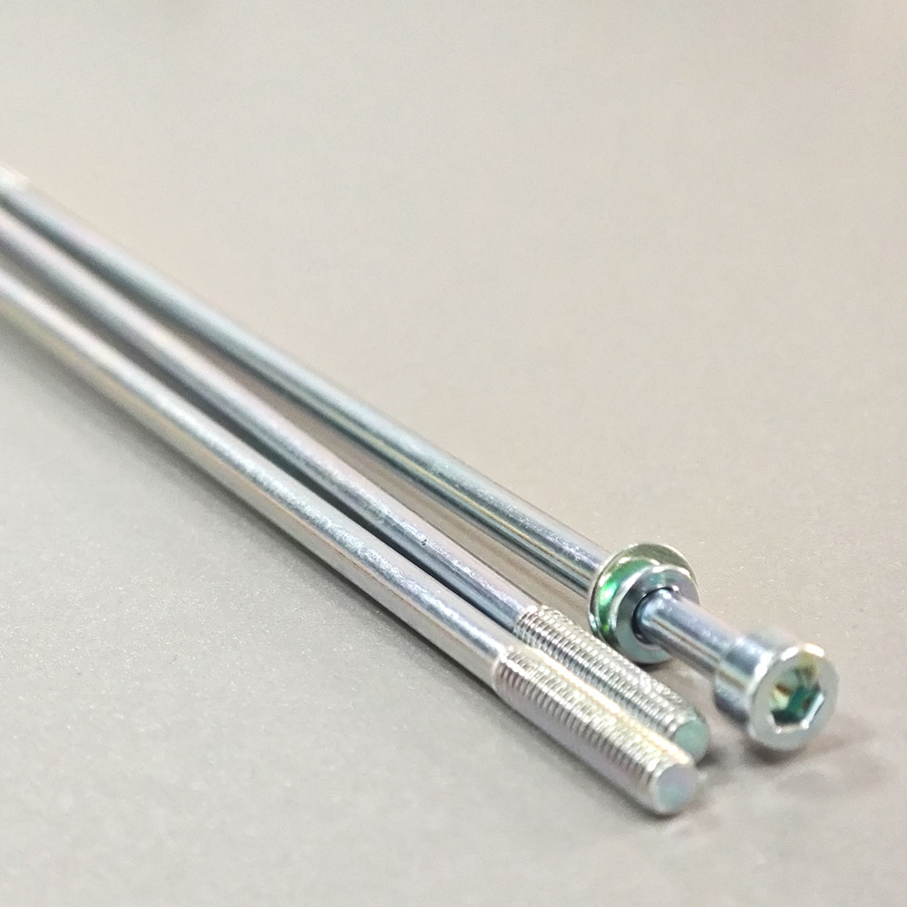 1mm-500mm Length Hex Socket Head Carbon Steel Long Screw