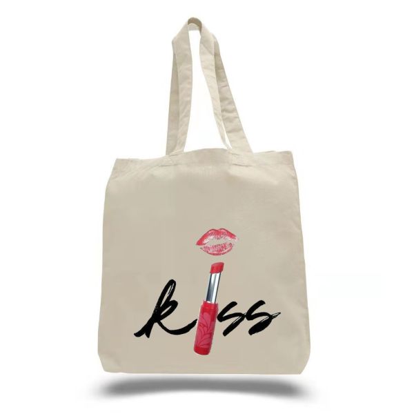Sublimation Blank Plain Canvas Tote Bag 35 X 40cm For Shopping Tool