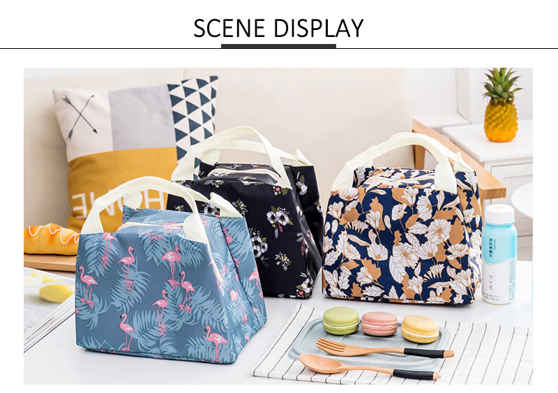 Shockproof 6mm PE Padding Cool Lunch Bags Adults