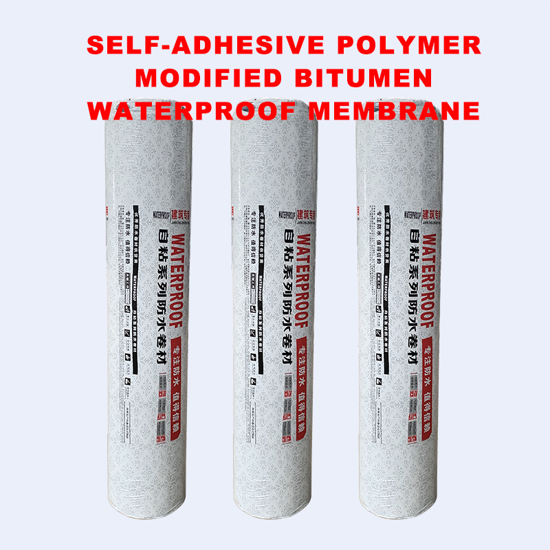 Waterproof SBS Material Self Adhesive Membrane For Room Roof Floor Repair