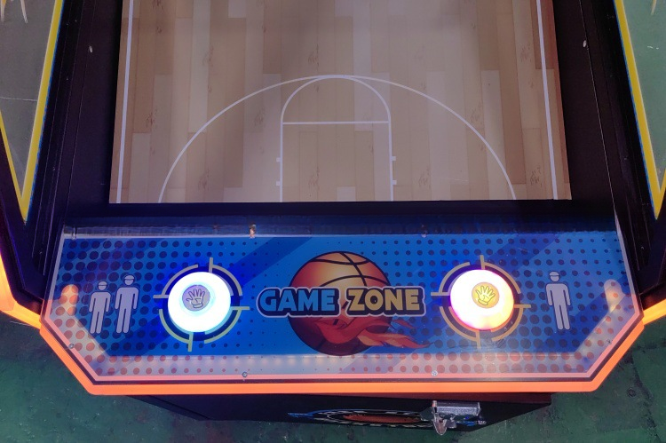 Attractive Basketball Shooting Arcade Game Machine For Game Mall CE Certificated