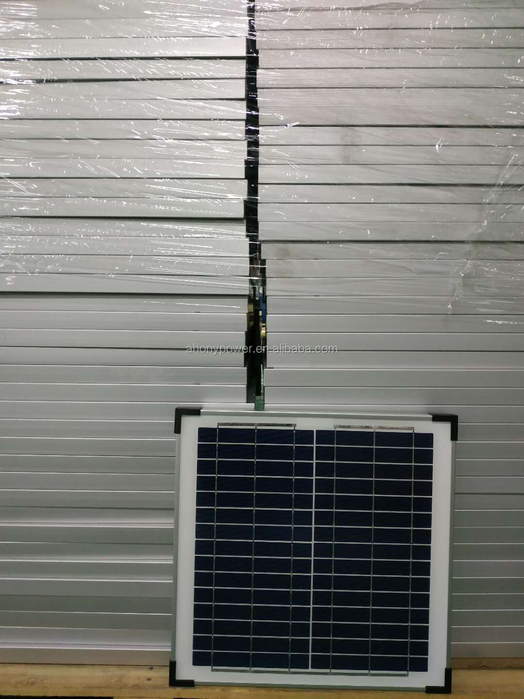Small Polycrystalline 12v 10w Solar Panel For Garden Home Electric Fence Door Gate