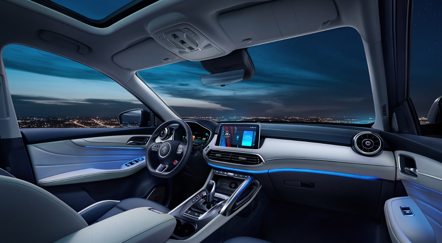 Left Steering Hybrid MG HS PHEV Electric Car The Ultimate Choice for High Speed and Efficiency