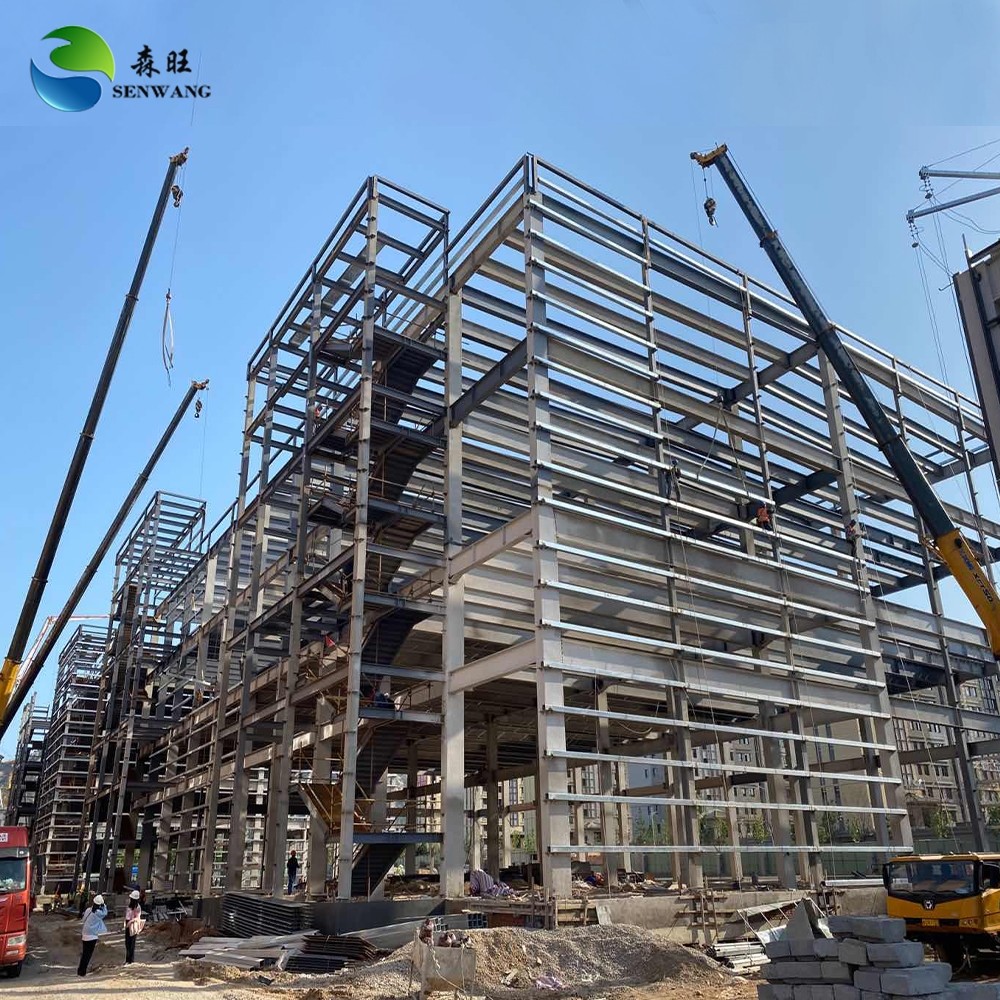 Economical Steel Frame Storage Building Custom Steel Structure Prefab Workshop