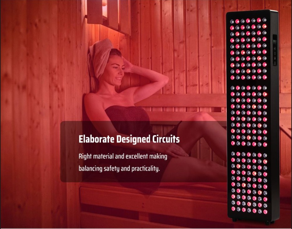 190mw/cm Pulse Mode Phototherapy LED Infrared Red Light Therapy Panel Device