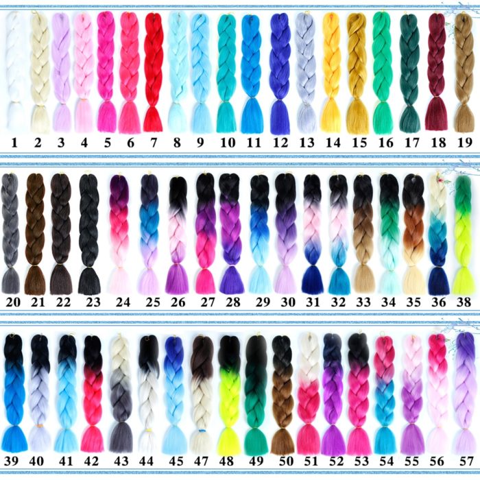 Chemical Processing Synthetic Crochet Braids Hair Extensions Pre Stretched And Dyed