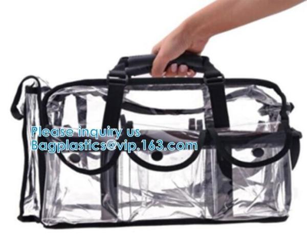 Clear Bags, Stadium Approved, See Through Tote Bag, Shoulder Strap, Large