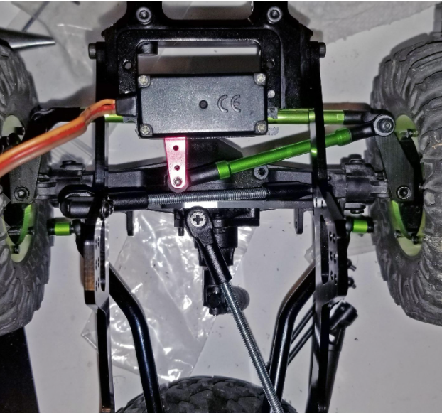 Repositioning Fixing RC Car Spare Parts CNC AL6061 Customized Bracket