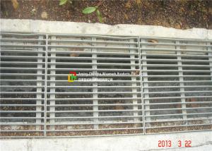 Buy cheap Flat / Round Bar Steel Grate Drain Cover For Port Drainage Channels product