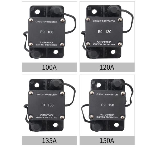 E97 50A 60A 70A 80A 100A 150A 200A 250A 300A Circuit Breaker T1 Automatic Reset