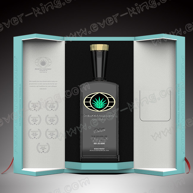 750/1000 ML Cosmetic Glass Bottle High White Flint for Luxury Spirits