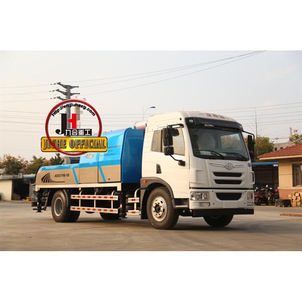 JIUHE Truck Mounted Concrete Pump Manufacturer HBC100 Truck Mounted Concrete Line Pump