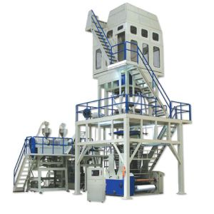 Three Layer Heat Shrinkable Film Blowing Co Extruder Machine Labor Cost Saved