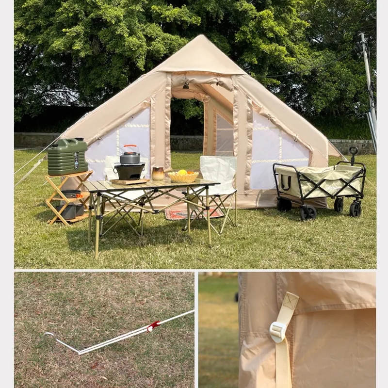 Camping Inflatable Air Tent Oxford Cloth Outdoor Inflatable Tent