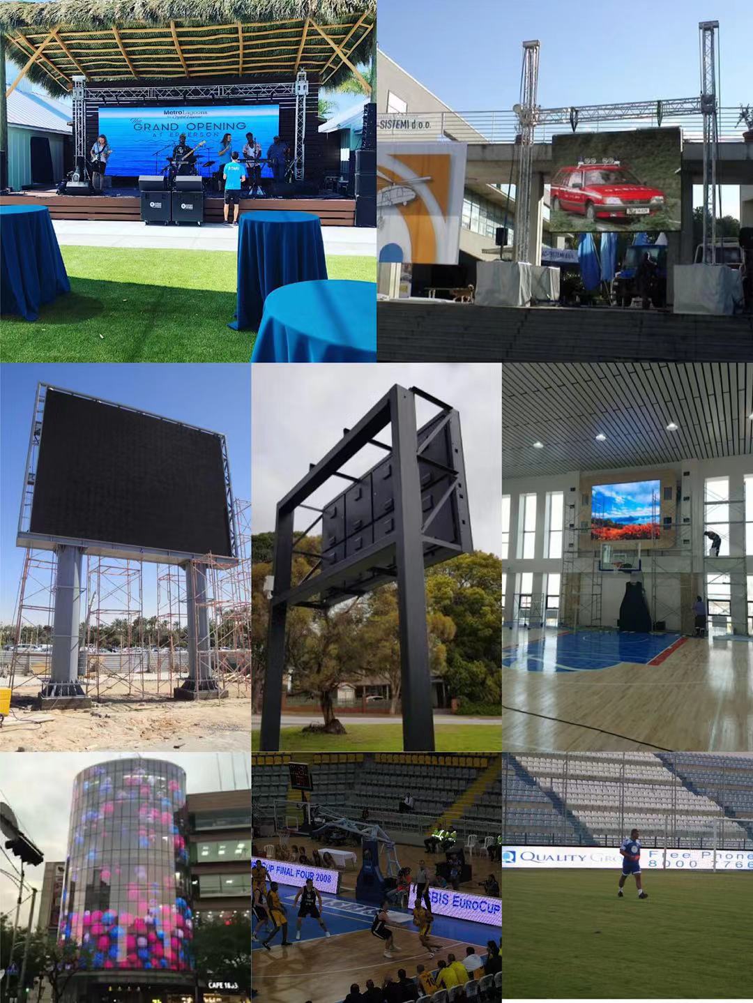 P5 P6 P8 P10 outdoor programmable led display sign