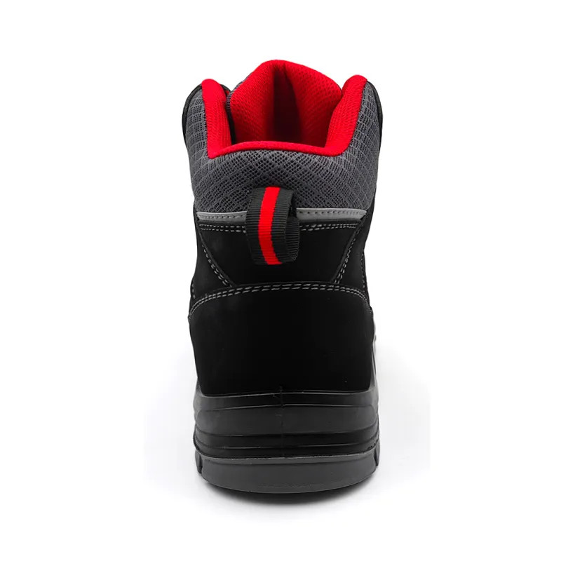 S3 Genuine Leather Safety Boots Mens Breathable Safety Shoes For Work