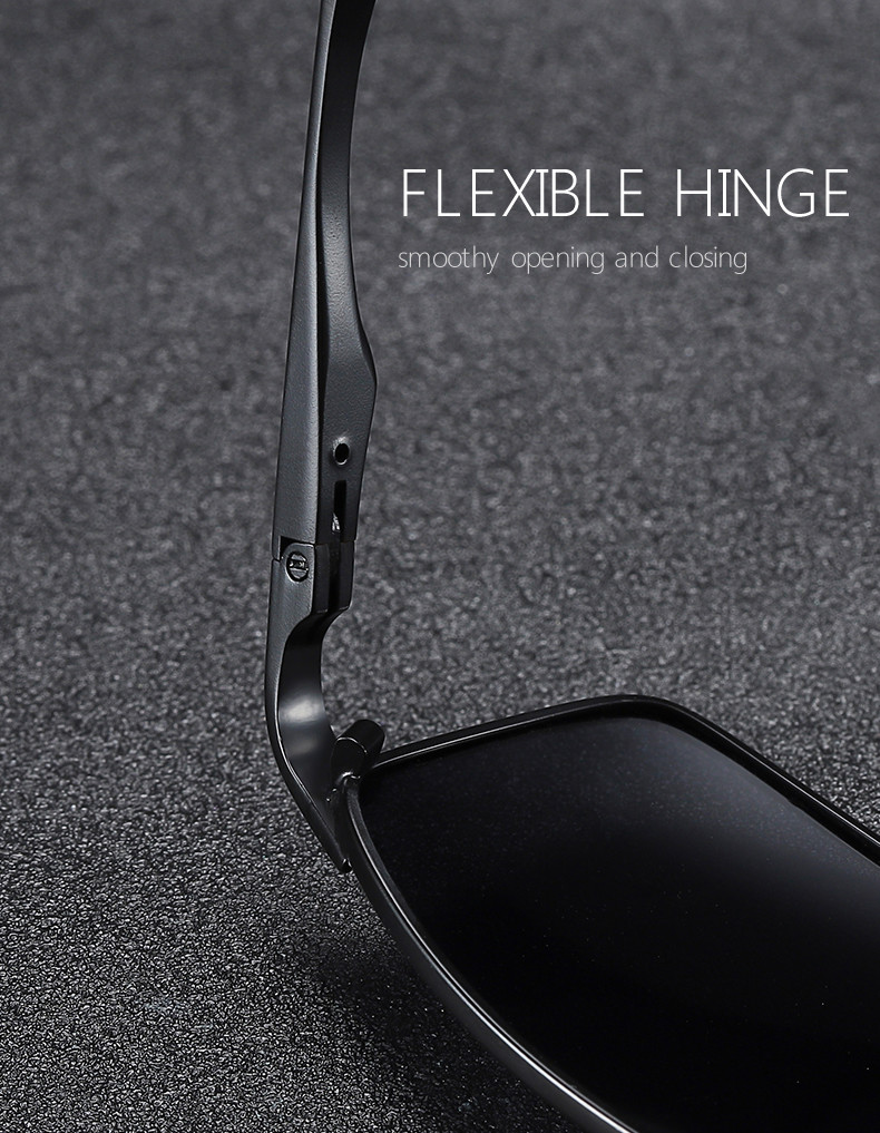 Bike Motorcycle Mens Luxury Polarized Stylish Sunglasses Photochromic Sunglasses With Polarized Lens