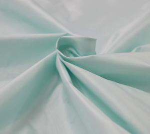 China PU / PA Coated Polyester Taffeta Fabric 420T Plain Dyed 20 * 20d Yarn Count on sale