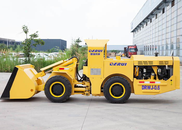 Mini Loader Underground Metallic Ore 0.6 Bucket Cube 1.2 1.5 Tons Payload For Small Tunnel