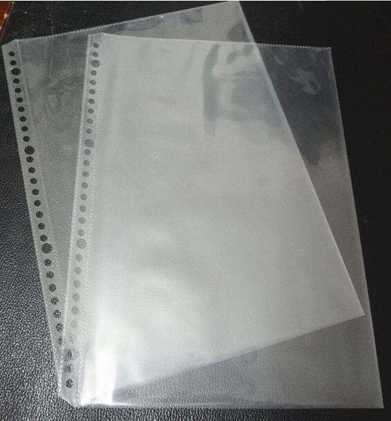 30 holes A4 PP clear Sheet Protector Page Protector for office documents