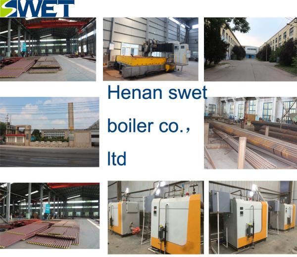 High quality 500kg small water tube gas steam boiler for industry