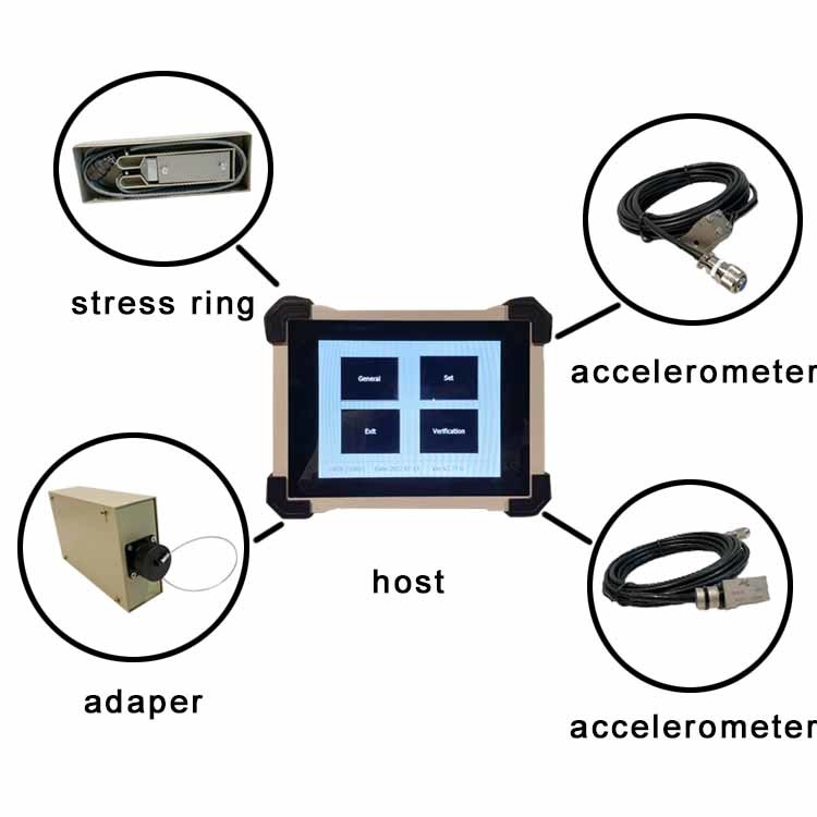 OEM High Strain Dynamic Pile Load Test Detector Reflected Wave Pile Tester