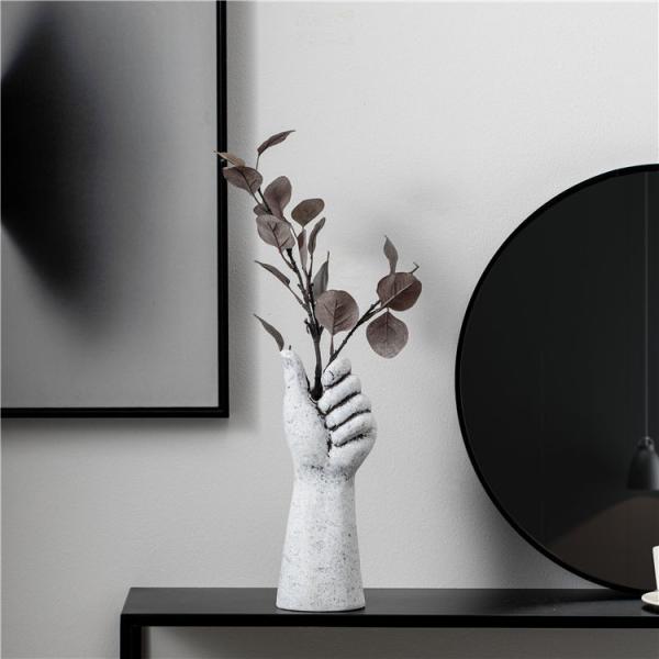 High quality home decoration pieces hand shape art ornament office room interior