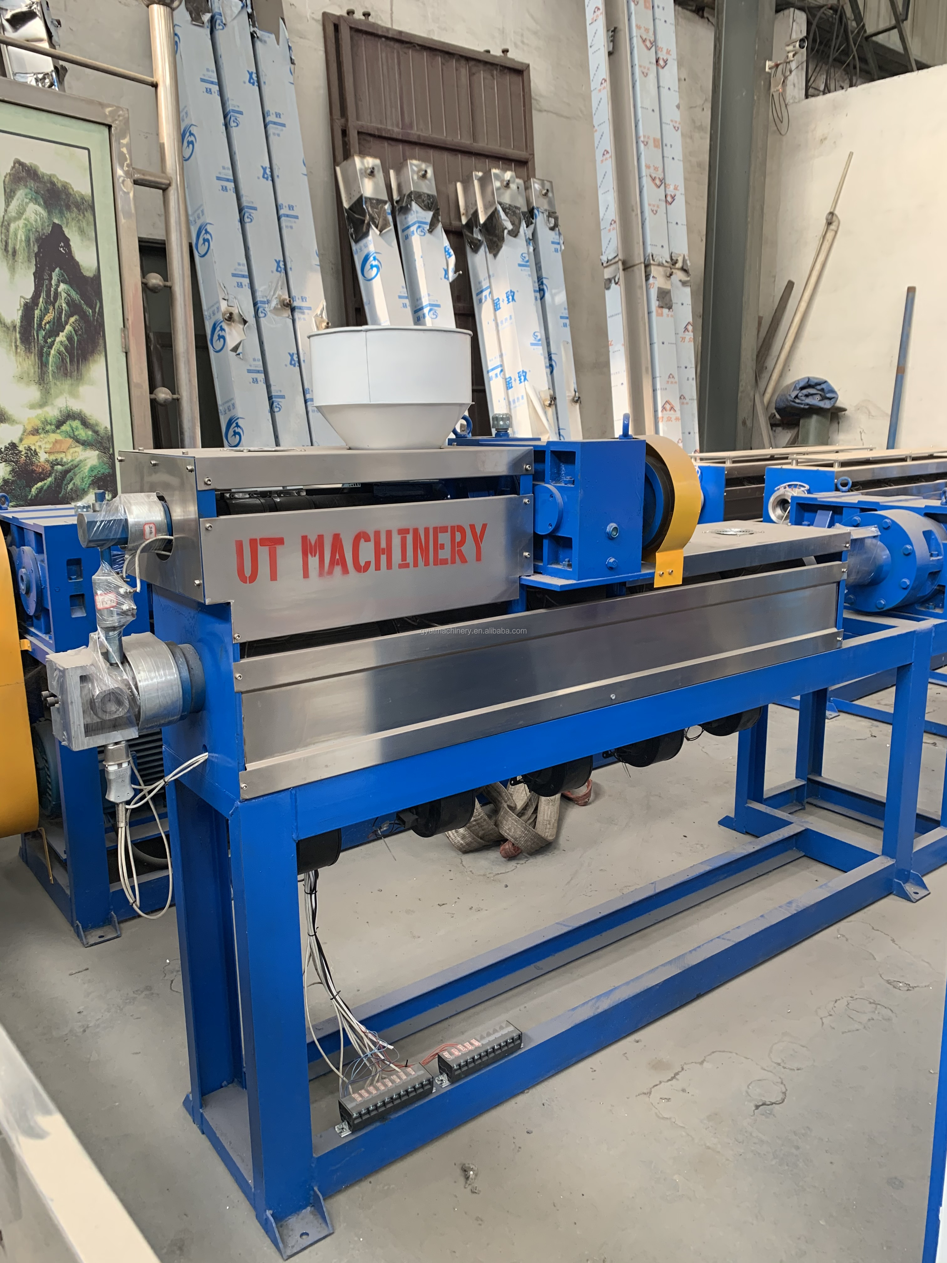 75 40 Wire Cable Electric Copper Wire Extrusion Machines for Industry Cable Production
