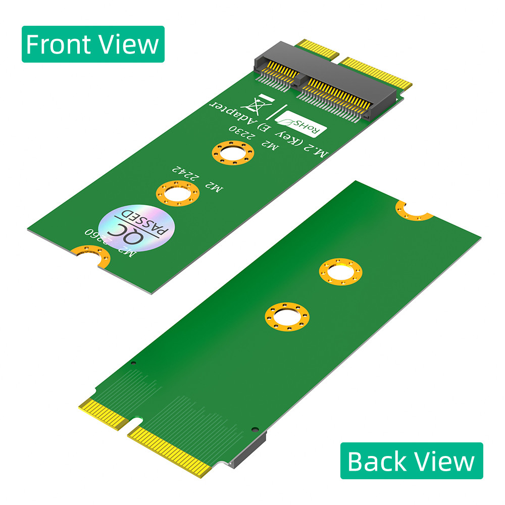 M.2 NGFF Key E Female To Male Adapter For WiFi Module AX200/201