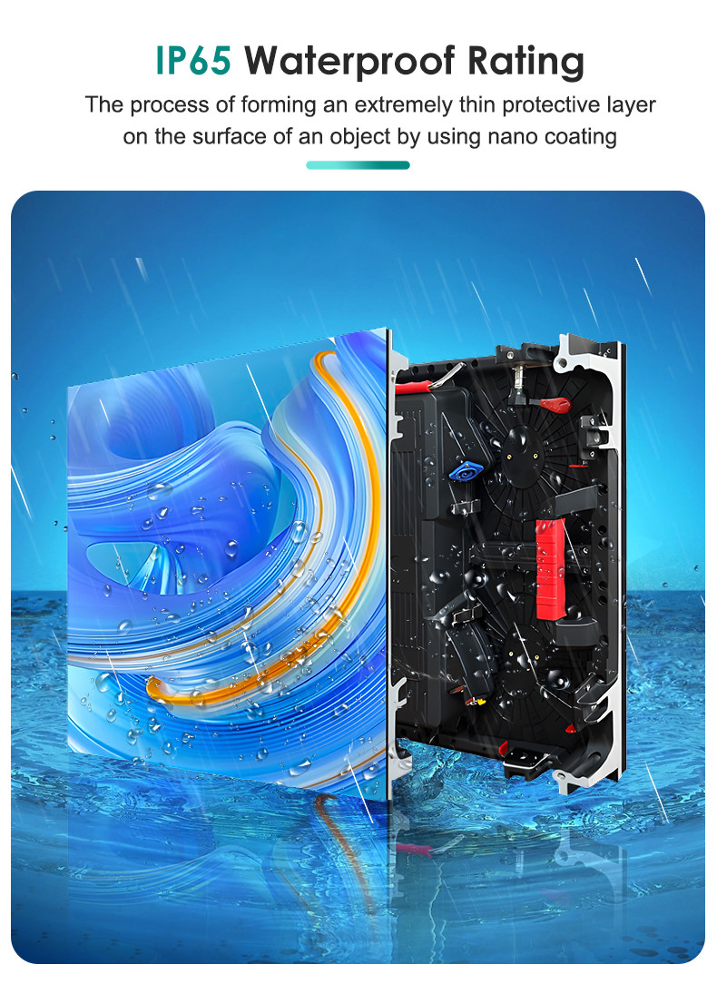 P2.604 LED Rental Screen 3840Hz LED Panel Video Screen 1000cd/m2