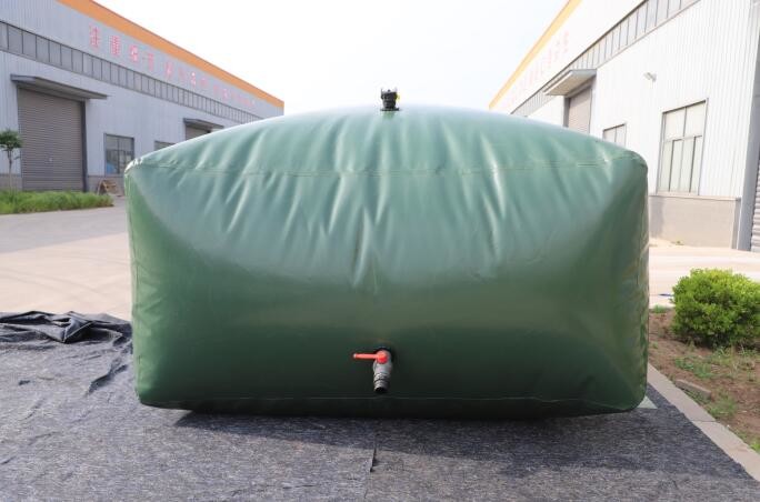 Hacienda Farmland Portable Water Tanks PVC TPU Tarpaulin 5000L Liquid Storage Tank