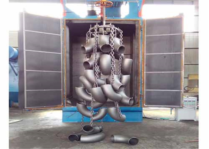 25t/H Steel Plate 2.2kw Automatic Shot Blasting Machine