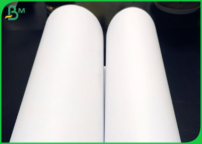 80GSM Eco - Friendly 2 Inch Core Roll Plotter Maker Paper For Inkjet Printing