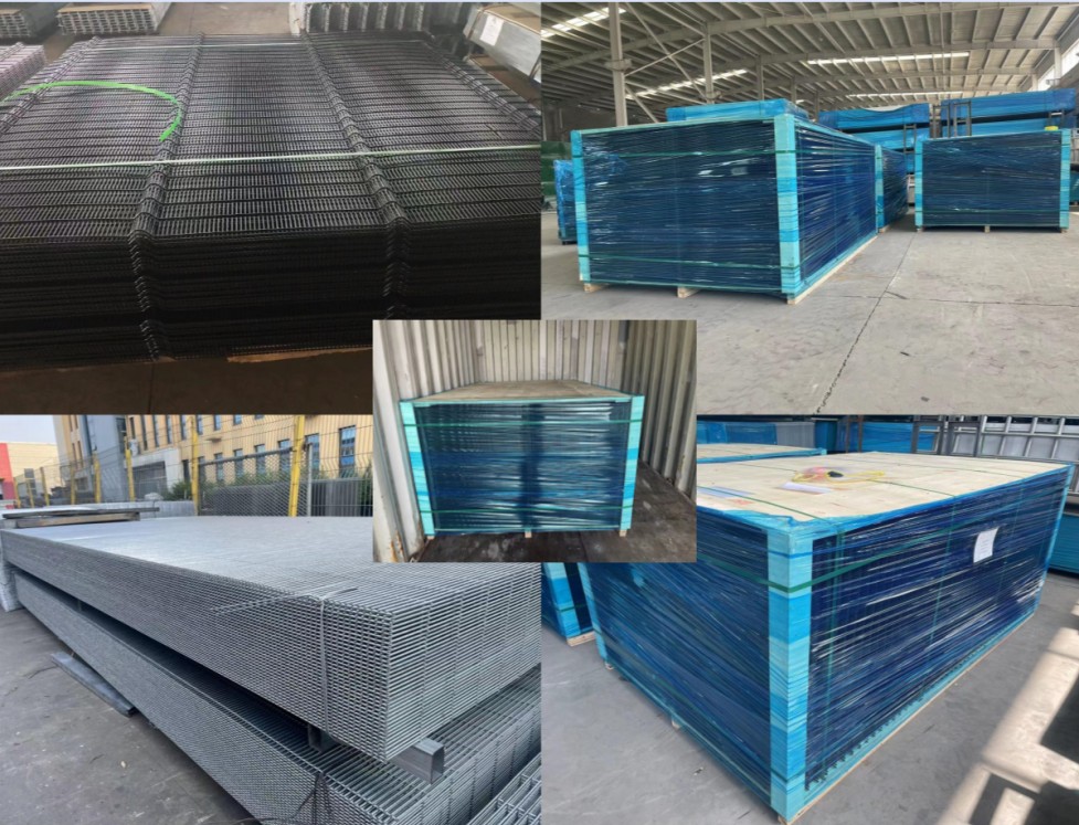 Anti Cut 1.8*2.4m Anti Climb Security Fencing Square Post