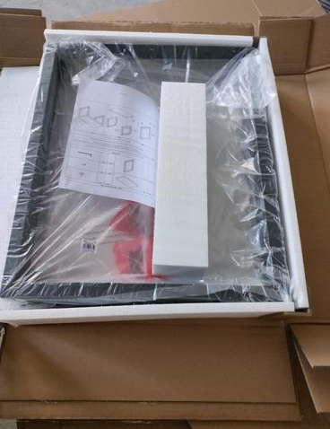 AT-0263 Customized Display End Table, Matte Black Metal Square Side Table for