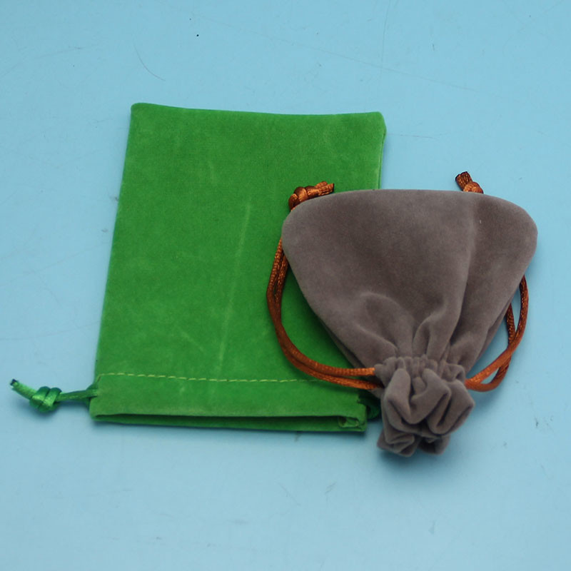 Sustainable Small Drawstring Bags For Jewelry , Light Custom Drawstring Pouch