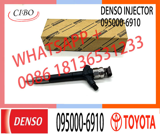Common Rail Fuel Injector 095000-6230 095000-7640 095000-7280 095000-6910 For TOYOTA 23670-0R170 23670-09140