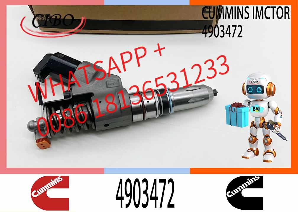 For QSM11 Engine 4903472 490 3472 Excavator Spare Parts Fuel Injector 4903472 3083849