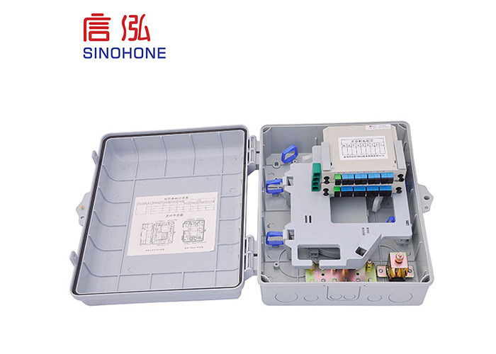 Max 24 Cores Fiber Optic Termination Box Max 24 Cores Communication