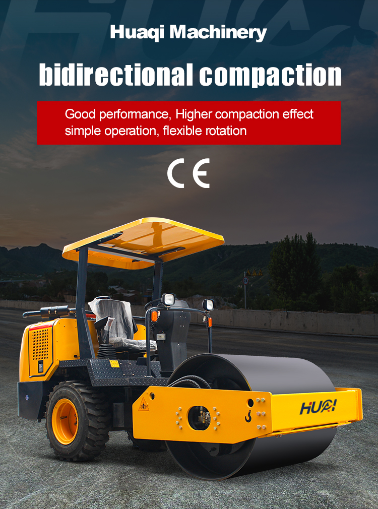 1 Ton 2t 3.5t Road Roller Double Drum Compactor in India for High Operating Efficiency