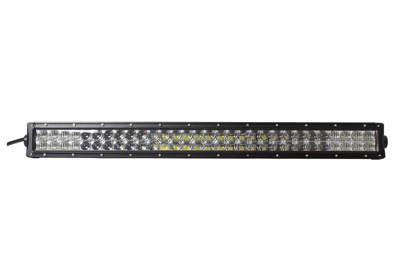 Good Quality 40000 Lumens CE ROSH Dual Row Black Auto LED Light Bar With Cars