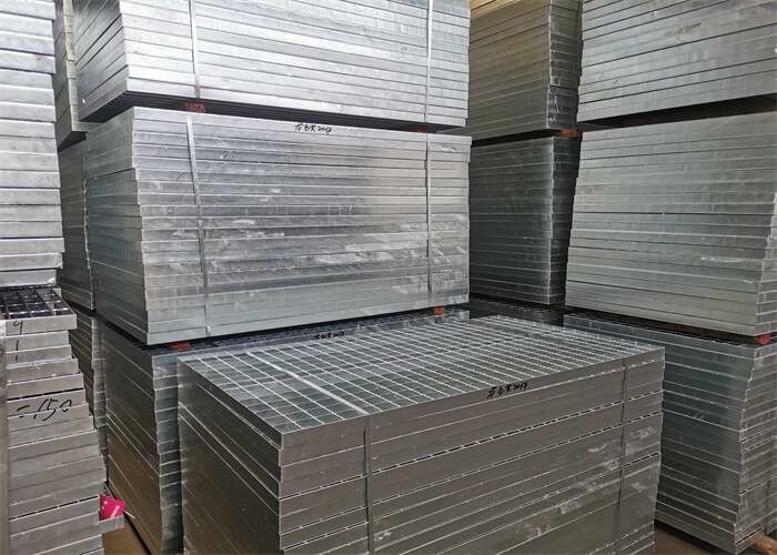 Thickened Hot Dip Galvanized Steel Grating Platform For Parking Lot