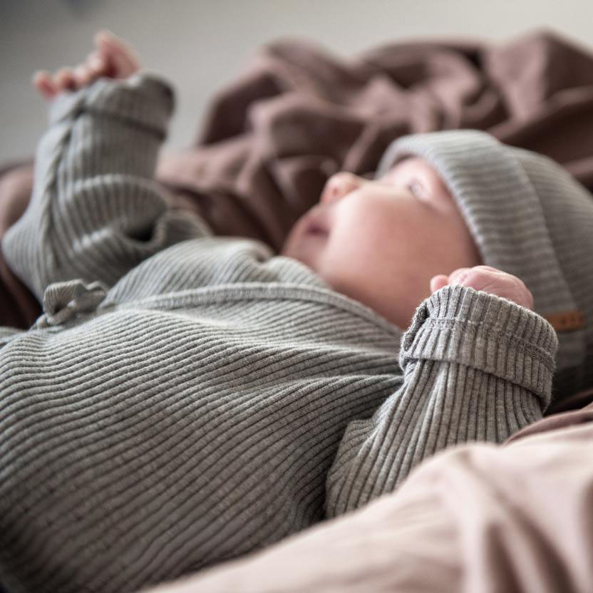 2023 Spring Autumn newborn rib knitting 100%orginic Cotton baby Clothing Clothes Toddler Sweater