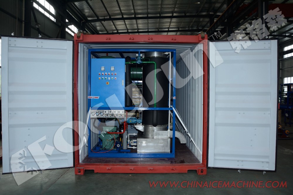 5 Ton Ice Tube Making Machine with Refcomp Compressor and Video Outgoing-Inspection